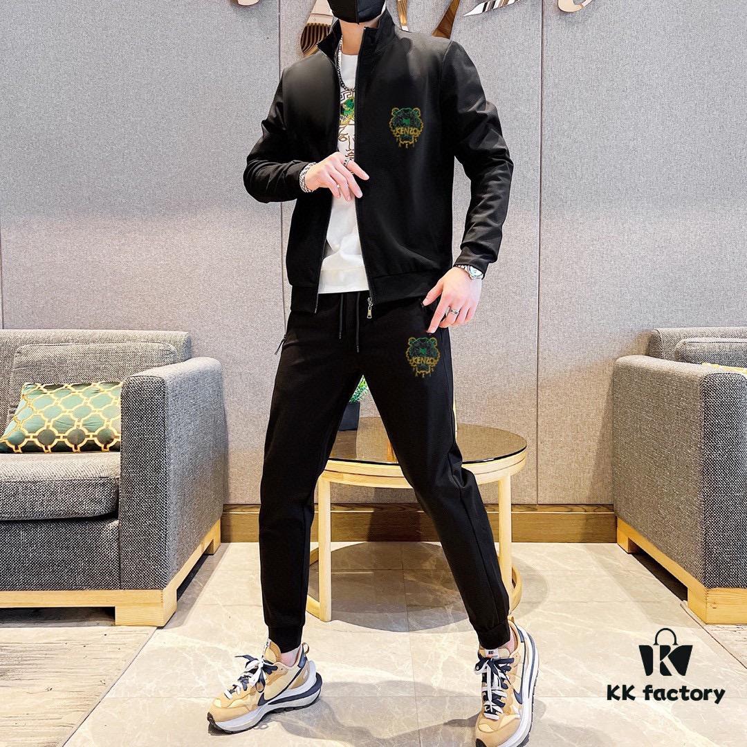 6931a5c8ccd8ab3d7af9a1e3 KENZO 2024 New Arrival Cardigan Sweatshirt Set, Premium 100% Roman Cotton, Elegant and Comfortable Unisex Design