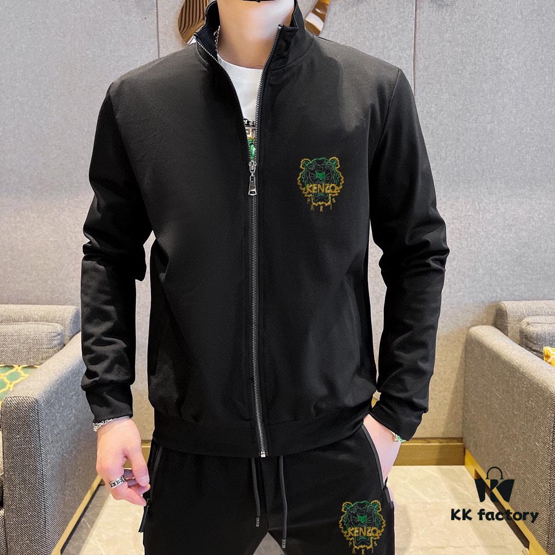6931a5c8ccd8ab3d7af9a1e4 KENZO 2024 New Arrival Cardigan Sweatshirt Set, Premium 100% Roman Cotton, Elegant and Comfortable Unisex Design