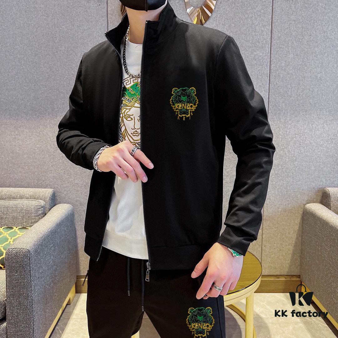 6931a5c8ccd8ab3d7af9a1e5 KENZO 2024 New Arrival Cardigan Sweatshirt Set, Premium 100% Roman Cotton, Elegant and Comfortable Unisex Design