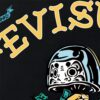 6931a5c9ccd8ab3d7af9a1f5 Evisu 2025 New Year God Printed T-Shirt High-Quality Version Premium 300g Double-Yarn Cotton Unisex Loose Fit