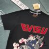 6931a5caccd8ab3d7af9a207 Evisu 2025 New Year God Printed T-Shirt High-Quality Version Premium 300g Double-Yarn Cotton Unisex Loose Fit T-Shirt