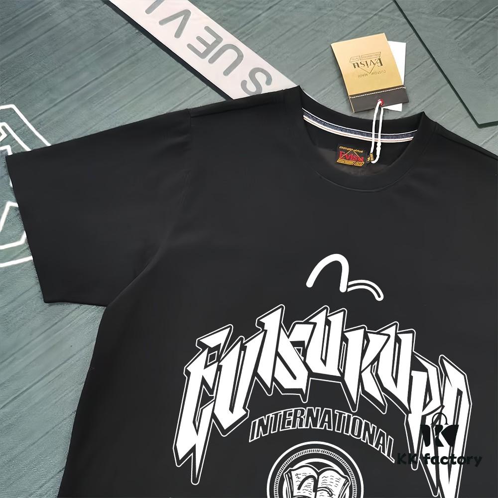 6931a5cdccd8ab3d7af9a23e Evisu 2025 New Year God Print T-Shirt High-Quality Version Premium 300g Double-Yarn Cotton Unisex Loose Fit