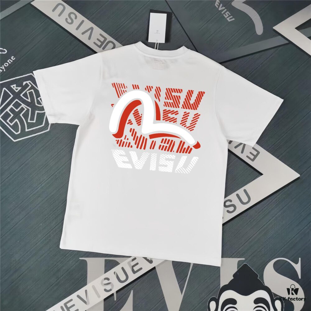 6931a5ceccd8ab3d7af9a250 Evisu Fortune God 2025 New Print T-Shirt High Version Premium Quality 300g Double-Yarn Pure Cotton Fabric Unisex Loose Fit
