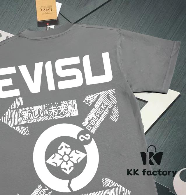 6931a5cfccd8ab3d7af9a25f Evisu Fortune God 2025 New Print T-Shirt High Version Premium Quality 300g Double-Yarn Pure Cotton Fabric Unisex Loose Fit