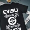 6931a5d0ccd8ab3d7af9a273 Evisu 2025 New Year God Printed T-Shirt High-Quality Version Unisex Loose Fit Cotton Double-Yarn 300gsm