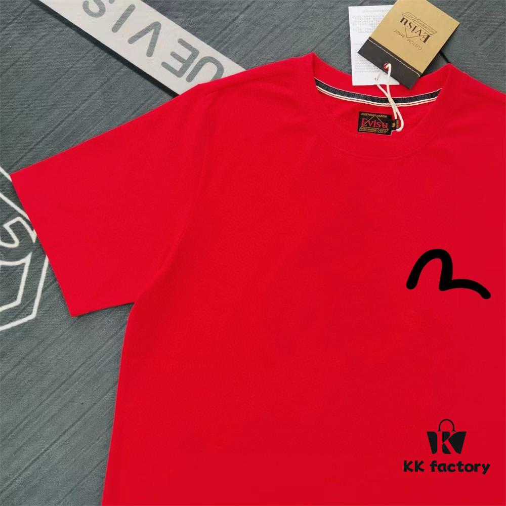 6931a5d1ccd8ab3d7af9a27f Evisu Fortune God 2025 New Print T-Shirt High Version Premium Quality 300g Double-Yarn Pure Cotton Fabric Unisex Loose Fit