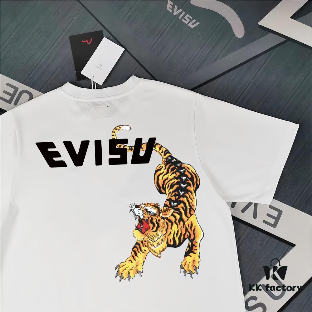 6931a5d1ccd8ab3d7af9a285 Evisu 2025 New Year God Printed T-Shirt High Version Premium Quality 300g Double-Yarn Cotton Fabric Unisex Loose Fit