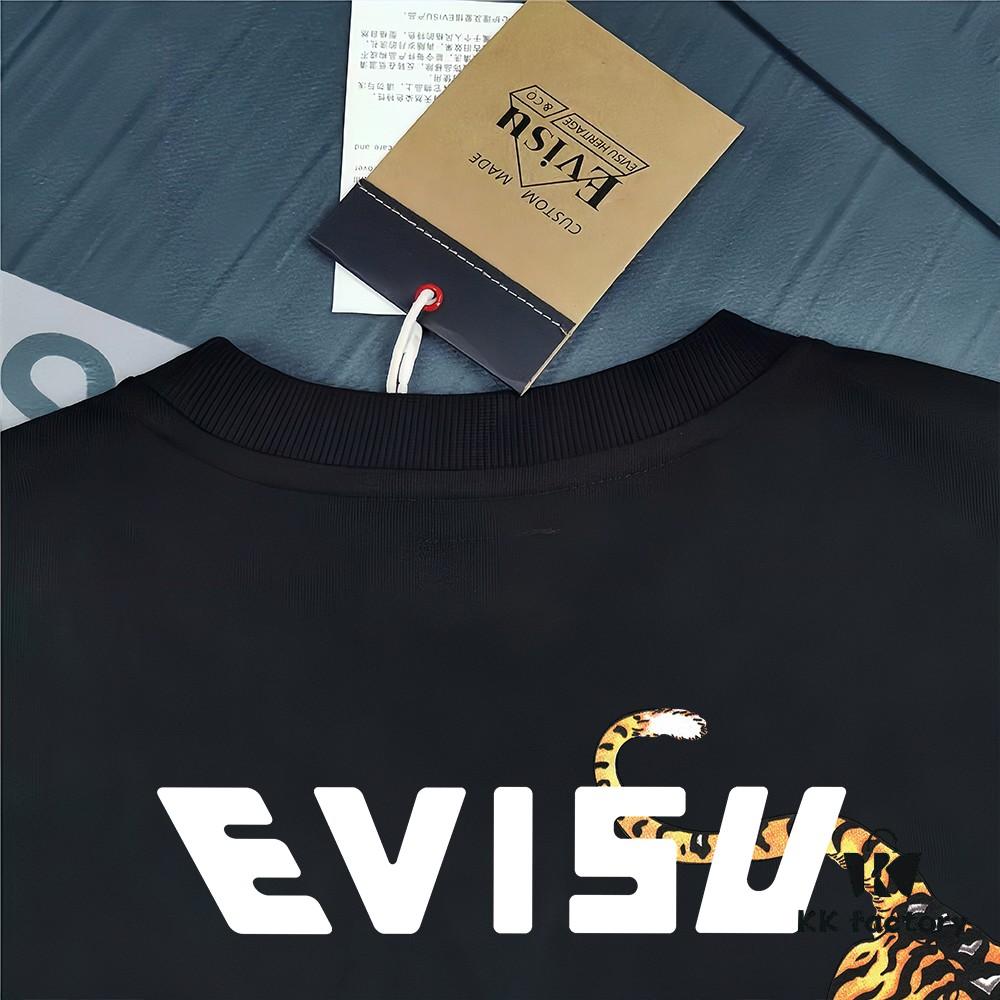 6931a5d1ccd8ab3d7af9a28f Evisu 2025 New Year God Print T-Shirt High-Quality Version Premium Quality Made of 300g Double-Yarn Pure Cotton Fabric Unisex Loose Fit