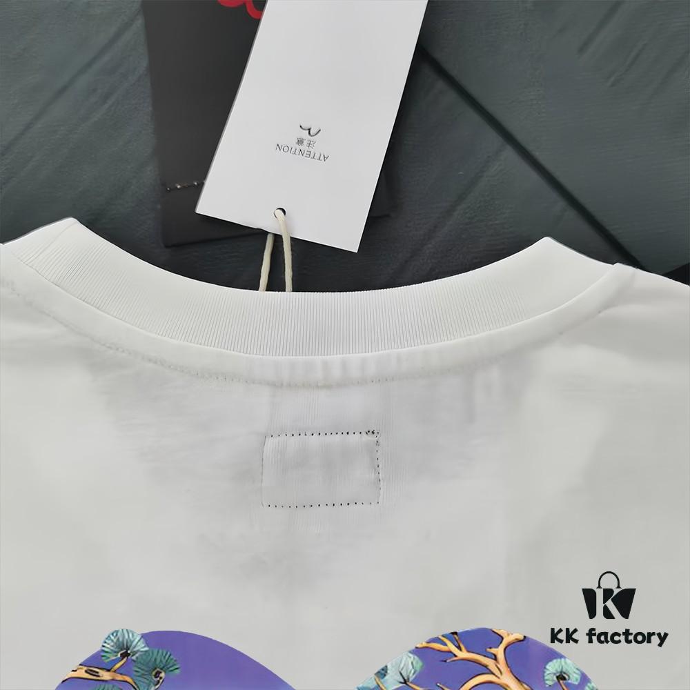 6931a5d5ccd8ab3d7af9a2d5 Evisu Fortune God 2025 New Print T-Shirt High Version Premium Quality 300g Double-Yarn Pure Cotton Fabric Unisex Loose Fit