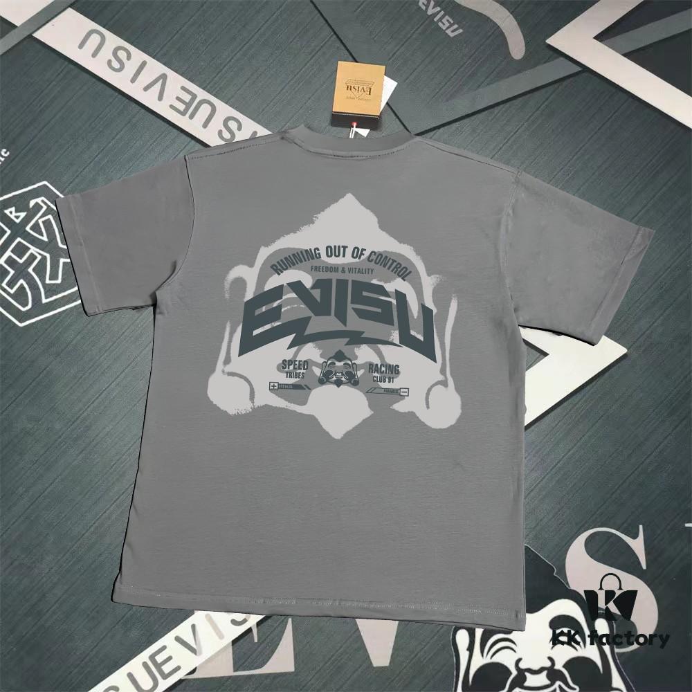 6931a5d6ccd8ab3d7af9a2df Evisu God of Fortune 2025 New Print T-Shirt High Version Premium Quality 300g Double-Yarn Pure Cotton Fabric Unisex Loose Fit