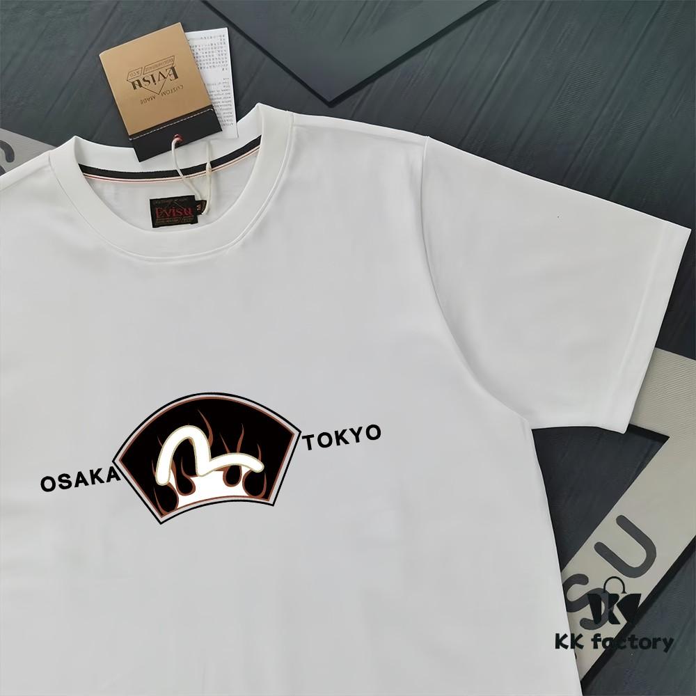 6931a5d7ccd8ab3d7af9a2ed Evisu 2025 New Year God Printed T-Shirt High Version High Quality Made of 300g Double-Yarn Cotton Fabric Unisex Loose Fit