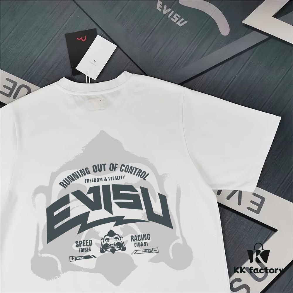 6931a5d7ccd8ab3d7af9a2ee Evisu 2025 New Year God Printed T-Shirt High Version High Quality Made of 300g Double-Yarn Cotton Fabric Unisex Loose Fit