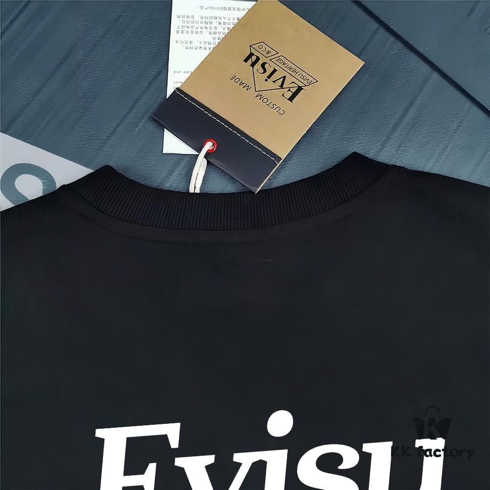 6931a5d8ccd8ab3d7af9a304 Evisu God of Fortune 2025 New Print T-Shirt High Version Premium Quality 300g Double-Yarn Pure Cotton Fabric Unisex Loose Fit