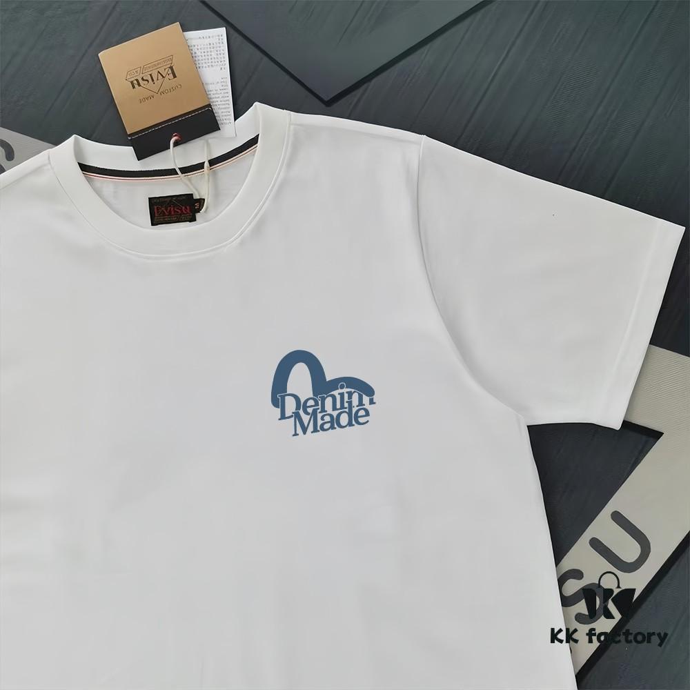 6931a5d8ccd8ab3d7af9a307 Evisu 2025 New Year God Printed T-Shirt High-Quality Version Premium 300g Double-Yarn Cotton Unisex Loose Fit