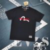 6931a5dbccd8ab3d7af9a32f Evisu 2025 New Year God Print T-Shirt High Version Premium Quality 300g Double-Yarn Pure Cotton Fabric Unisex Loose Fit