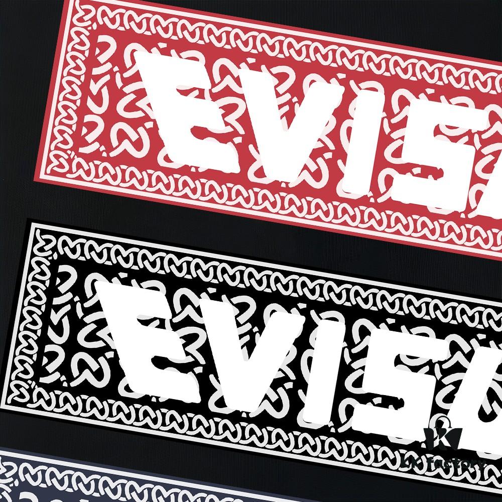 6931a5deccd8ab3d7af9a367 Evisu 2025 New Year God Print T-Shirt High Version High Quality 300g Double-Yarn Pure Cotton Fabric Unisex Loose Fit