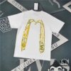 6931a5dfccd8ab3d7af9a382 Evisu 2025 New Year God Print T-Shirt High Version Premium Quality 300g Double-Yarn Pure Cotton Fabric Unisex Loose Fit