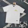 6931a5dfccd8ab3d7af9a383 Evisu 2025 New Year God Print T-Shirt High Version Premium Quality 300g Double-Yarn Pure Cotton Fabric Unisex Loose Fit
