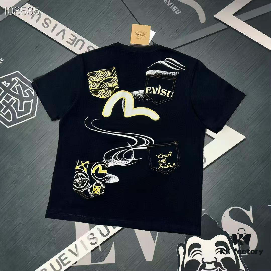6931a5e0ccd8ab3d7af9a38f 2025 Spring New Arrival Men's Casual Fashion T-Shirt with Multiple Pockets and Prints, Versatile Streetwear Style