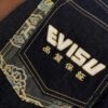 6931a5e2ccd8ab3d7af9a3af EVISU 2024 Spring/Summer New Men's Straight Narrow Jeans with Embroidered Seagull and Patch Pockets