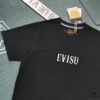 6931a5e3ccd8ab3d7af9a3c5 Evisu 2025 New Year God Print T-Shirt High Version Premium Quality 300g Double-Yarn Pure Cotton Fabric Unisex Loose Fit