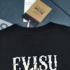 6931a5e3ccd8ab3d7af9a3c6 Evisu 2025 New Year God Print T-Shirt High Version Premium Quality 300g Double-Yarn Pure Cotton Fabric Unisex Loose Fit
