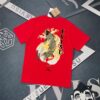 6931a5e4ccd8ab3d7af9a3ce Evisu 2025 New Year God Printed T-Shirt High Version Premium Quality 300g Double-Yarn Pure Cotton Fabric Unisex Loose Fit