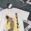 6931a5e4ccd8ab3d7af9a3d9 Evisu 2025 New Year God Printed T-Shirt High Version High Quality Made of 300g Double-Yarn Cotton Fabric Unisex Loose Fit