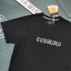 6931a5e6ccd8ab3d7af9a3f6 Evisu 2025 New Year God Print T-Shirt High Version High Quality 300g Double-Yarn Pure Cotton Fabric Unisex Loose Fit