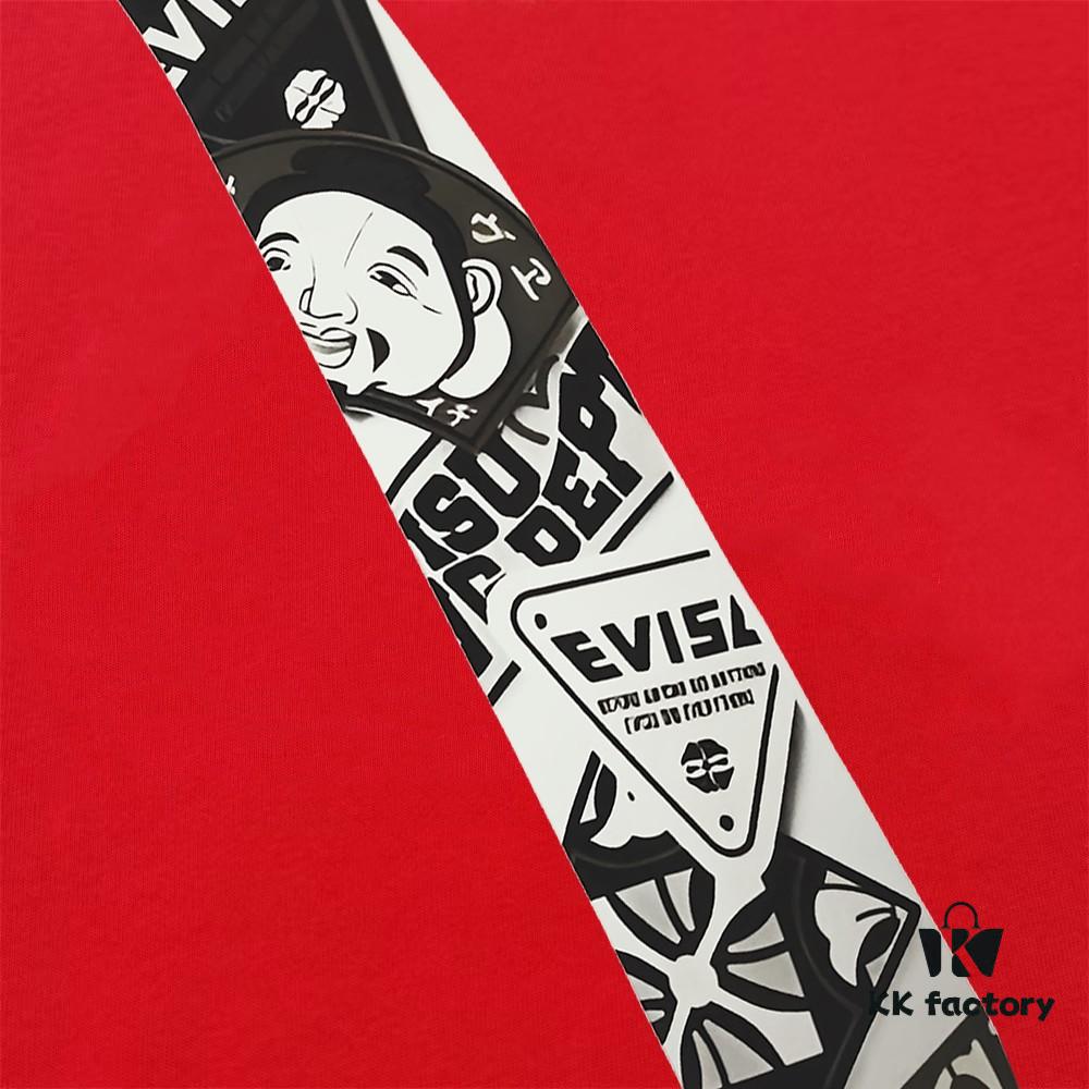 6931a5e9ccd8ab3d7af9a431 Evisu God of Fortune 2025 New Print T-Shirt High Version Premium Quality 300g Double-Yarn Pure Cotton Fabric Unisex Loose Fit