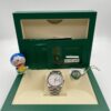 6931a5edccd8ab3d7af9a475 Rolex Datejust Series Model m228239-0055 Automatic Mechanical Watch with Date and Day Display, Platinum Case, Diamond Markers, Meteorite Dial, 41mm