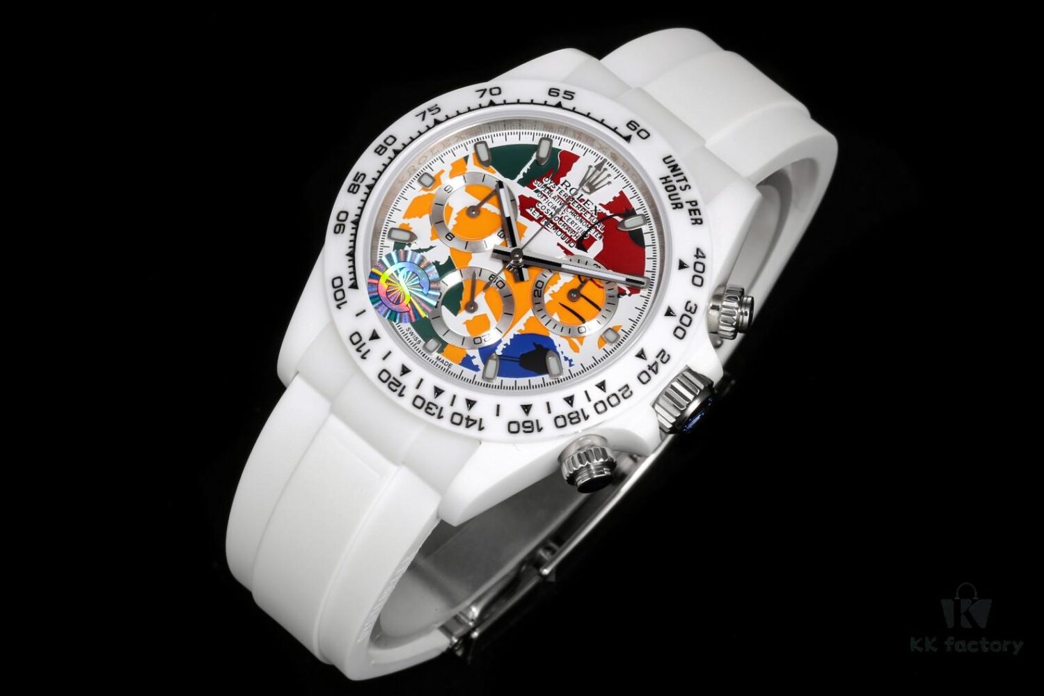 6931a5eeccd8ab3d7af9a477 CS Factory Ceramic Daytona Rolex Picasso Series - Precision Craftsmanship with German AET REMOULD Upgrade