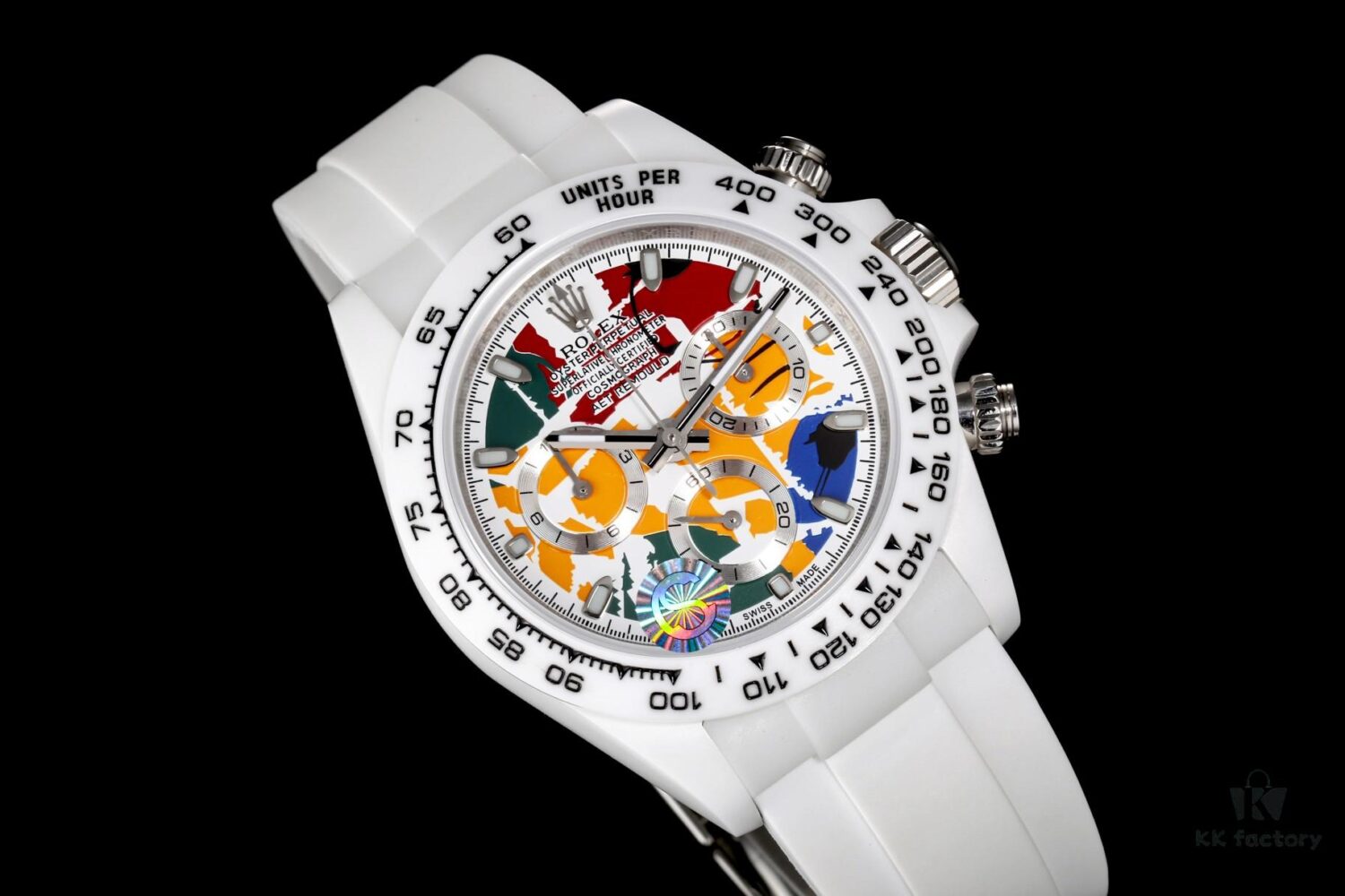 6931a5eeccd8ab3d7af9a478 CS Factory Ceramic Daytona Rolex Picasso Series - Precision Craftsmanship with German AET REMOULD Upgrade