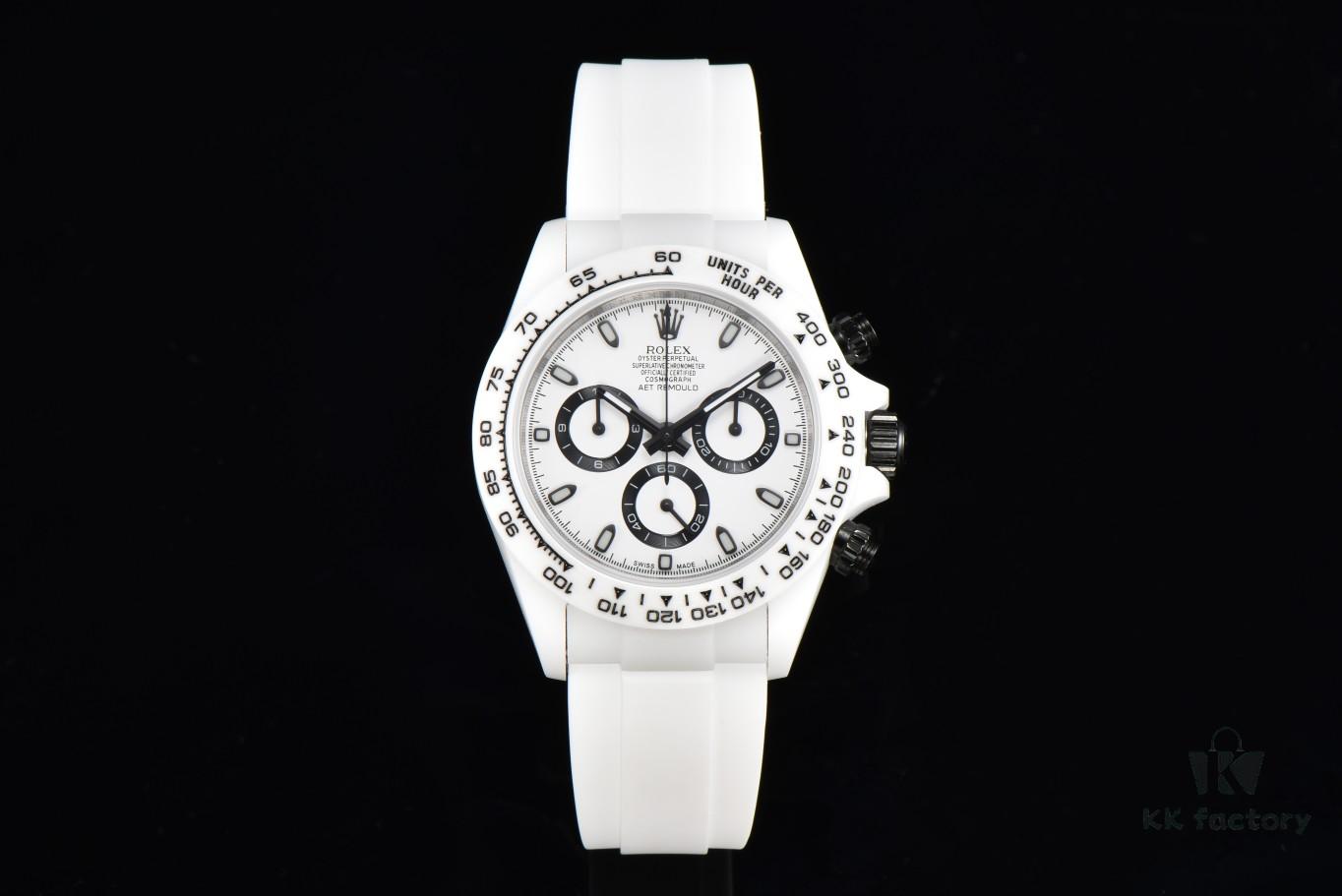 CS Factory Rolex Picasso Ceramic Series Chronograph Watch
