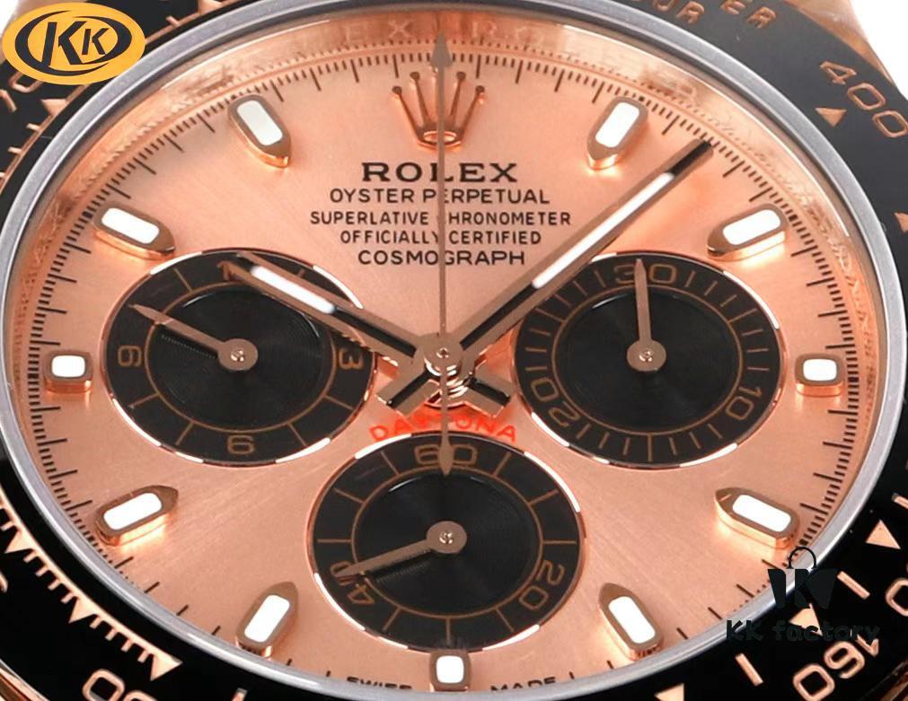 KK Precious Heavy Metal Genuine 18K Gold-Plated Daytona Series Watch – 156g Full Weight, 1:1 Replica with Top-Quality Craftsmanship