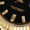 6931a5f3ccd8ab3d7af9a4dd ROLEX Day-Date (118238) Series, 36mm Case, Tanga Black Rock Crystal Dial, Ice Diamond Hour Markers, Super 904 Steel, Sapphire Crystal, Caliber 3255 Movement