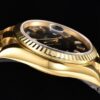 6931a5f3ccd8ab3d7af9a4df ROLEX Day-Date (118238) Series, 36mm Case, Tanga Black Rock Crystal Dial, Ice Diamond Hour Markers, Super 904 Steel, Sapphire Crystal, Caliber 3255 Movement