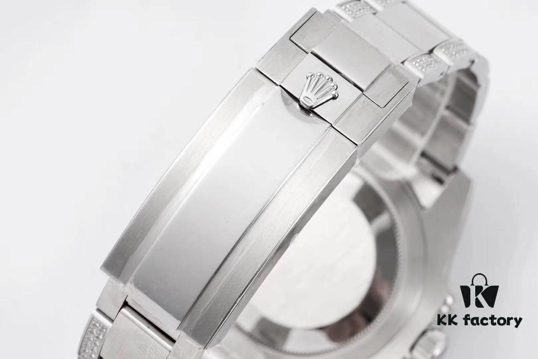 6931a5f4ccd8ab3d7af9a4f2 ROF Luxury Masterpiece, Rolex SUB Submariner Custom Bezel with Diamond Setting