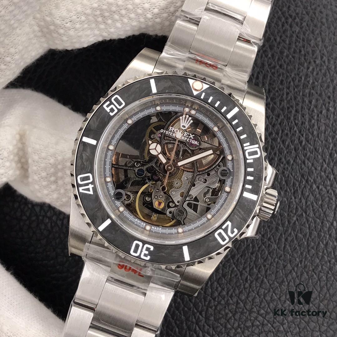 6931a5f5ccd8ab3d7af9a4fe WWF New Arrival, High Quality and Great Value, Fully Skeletonized Submariner, the RM027 of Rolex, Based on the Rolex 116610