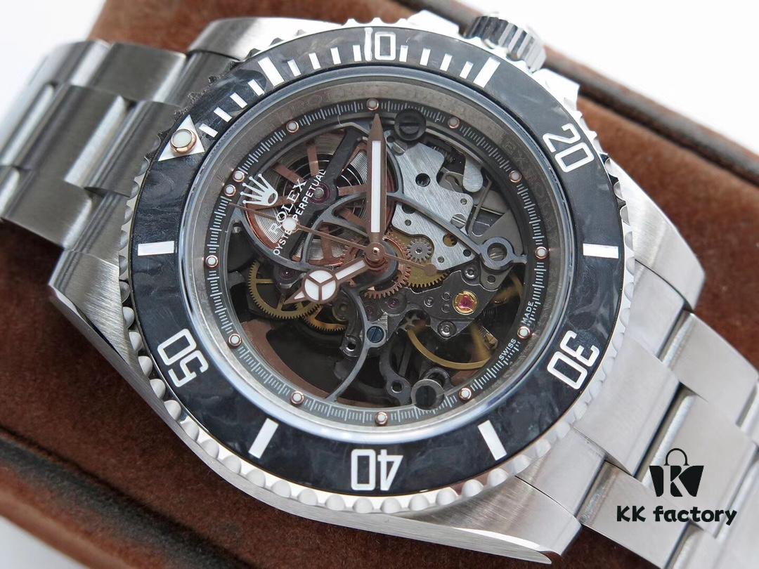 6931a5f6ccd8ab3d7af9a515 Hot Reservation! VR Factory's Masterpiece – The Legendary Modified Rolex Submariner with Full Skeleton Design, Carbon Fiber Bezel, and Custom Heavy-weight Rotor – Based on Rolex 116610, Featuring Fully Removable Dial and Stripped-down 3130 Movement for Complete Mechanical Visibility, Extremely Limited Production