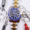 6931a5f7ccd8ab3d7af9a51b D1 Factory Launches New Gold-Plated Rolex Submariner Two-Tone 18K Gold Series