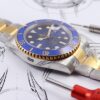 6931a5f7ccd8ab3d7af9a51c D1 Factory Launches New Gold-Plated Rolex Submariner Two-Tone 18K Gold Series