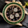 6931a5faccd8ab3d7af9a54d ROLEX Daytona Series Automatic Mechanical Watch with Stainless Steel Case, 43mm Size, Coated Glass, Stainless Steel Bracelet, Original Clasp