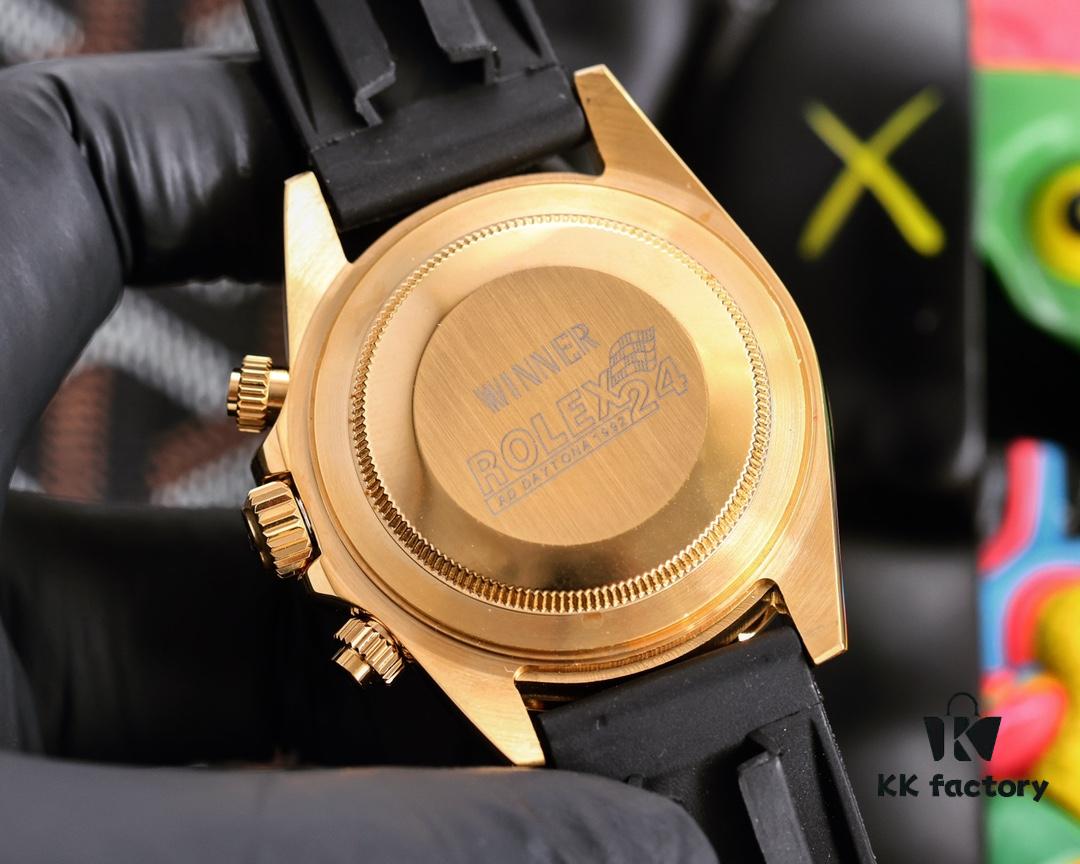6931a5faccd8ab3d7af9a550 ROLEX Daytona Series Automatic Mechanical Watch with Stainless Steel Case, 43mm Size, Coated Glass, Stainless Steel Bracelet, Original Clasp