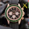 6931a5faccd8ab3d7af9a553 ROLEX Daytona Series Automatic Mechanical Watch with Stainless Steel Case, 43mm Size, Coated Glass, Stainless Steel Bracelet, Original Clasp