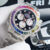 6931a5fbccd8ab3d7af9a560 N Factory Premium Replica Rolex Rainbow Bezel Daytona Watch - Top-Tier Market Replica with Original Craftsmanship