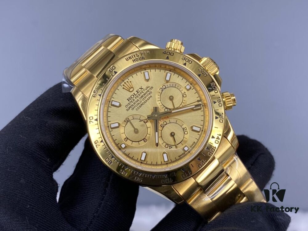 6931a5fdccd8ab3d7af9a582 Rolex Daytona Case Wrapped in 24K Gold, In Stock