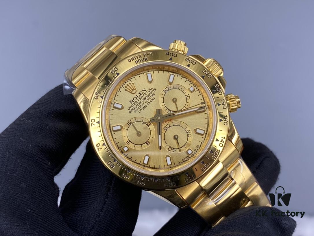 6931a5fdccd8ab3d7af9a582 Rolex Daytona Case Wrapped in 24K Gold, In Stock