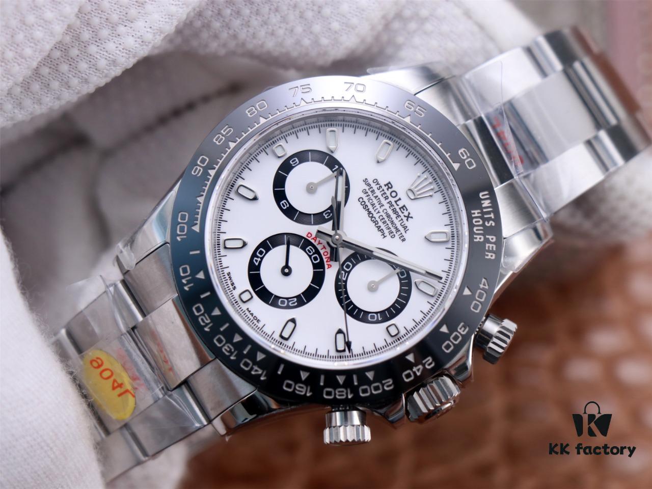 6931a600ccd8ab3d7af9a5b7 NOOB Rolex Daytona Cosmic Edition Super Clone with Cal.4130 Integrated Movement