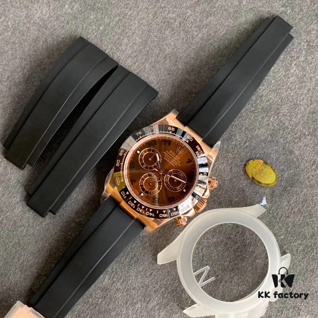 6931a601ccd8ab3d7af9a5cf Sky-Defying Marvel Rose Gold Ceramic Bezel 'Tape Edition' Upgraded to Latest V3 Version! N Factory's Newly Customized Rolex Daytona Exclusive Cal.4130 Automatic Movement
